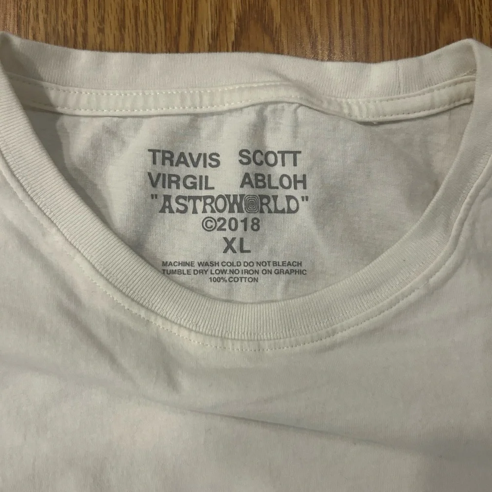 Travis Scott x Virgil Abloh By A Thread Tee (Cactus Jack Version) - Picture 3 of 3